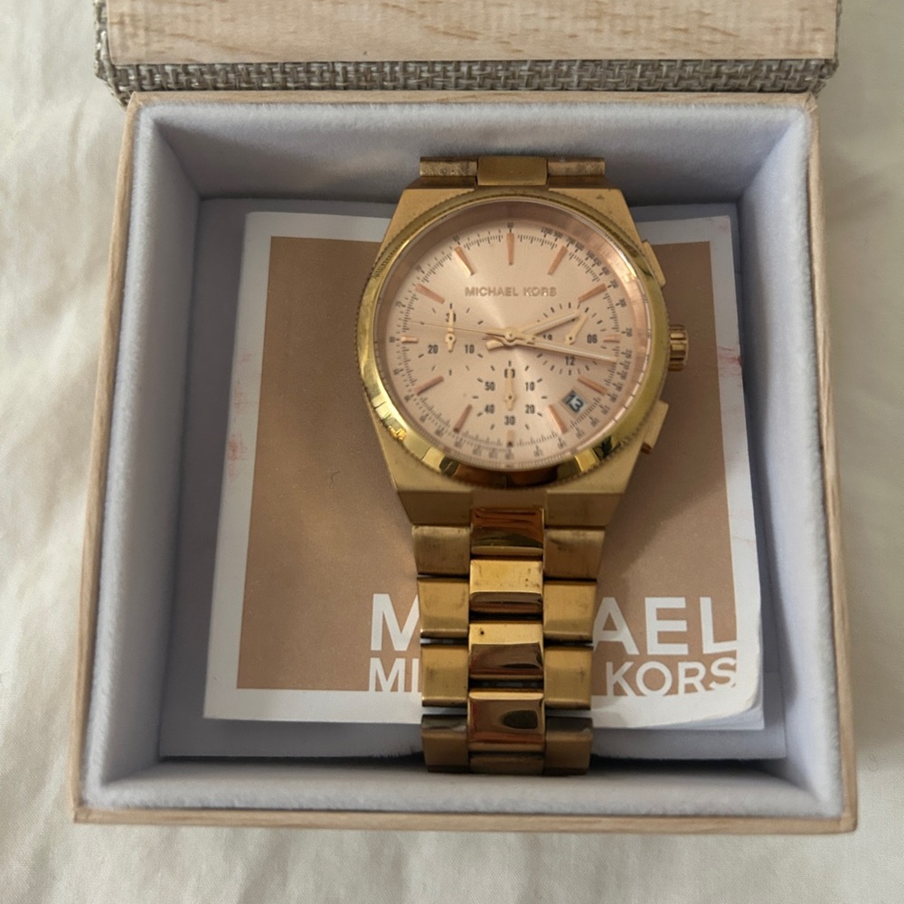 Michael Kors Rose Gold Watch
